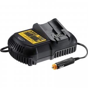 Image of DEWALT DCB119 XR 18v Cordless Li-ion Car Battery Charger 12v