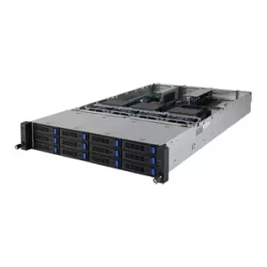 Image of Gigabyte R282-Z93 Dual 2nd Gen EPYC Rome CPU 2U 12 Bay Barebone GPU Se