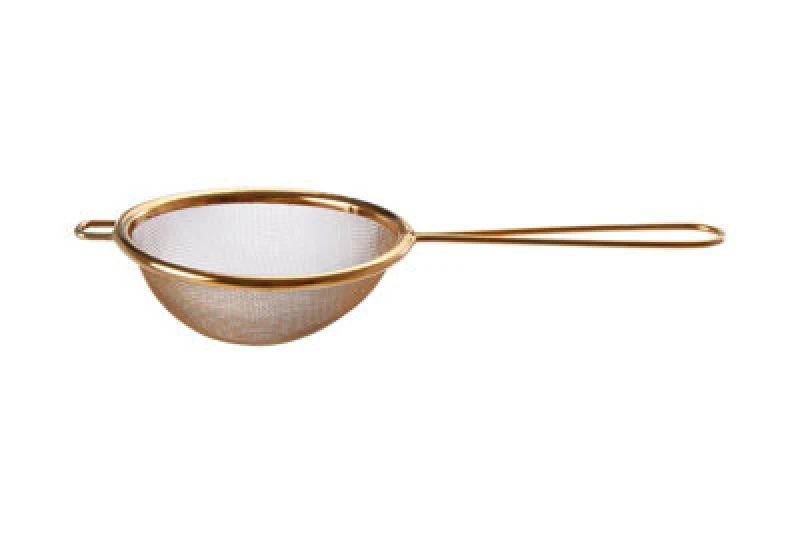 Image of Premier Housewares Alchemist Gold Finish Round Sieve Gold