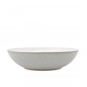 Image of Denby Elements Light Grey Serving Bowl