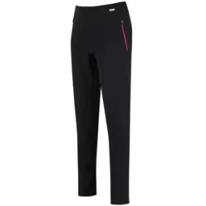 Image of Regatta Pentre Stretch Trousers Long Leg - Black