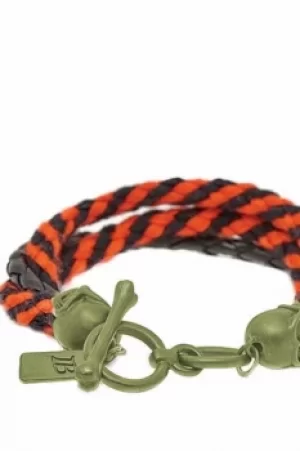 Image of Icon Brand Jewellery Band Of Skulls Bracelet JEWEL LE1123-BR-BLK