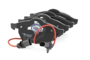 Image of TRW Brake pad set GDB1307 Brake pads,Brake pad set, disc brake VW,AUDI,SKODA,Golf IV Schragheck (1J1),Passat Variant (3C5),PASSAT Variant (3B6)