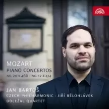 Image of Mozart: Piano Concertos No. 20 K 466/No. 12 K 414