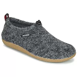Image of Giesswein VENT mens Slippers in Grey,9.5,10.5,11