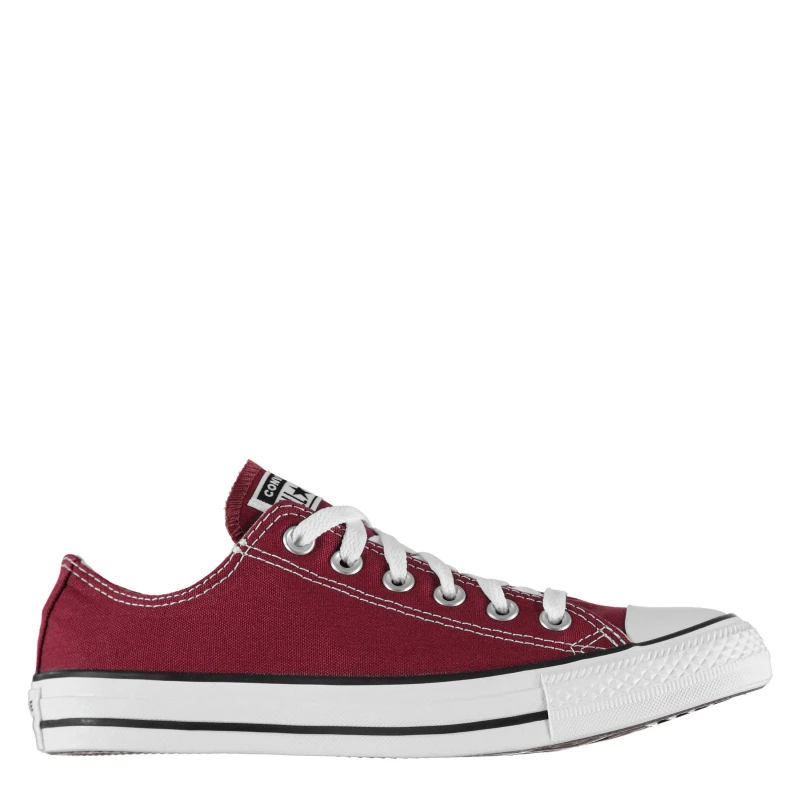 Image of Converse Lifestyle Chuck Ox Canvas Trainers - Red Red 11.5