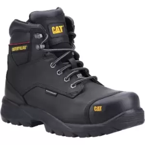 Image of CAT Workwear Mens Spiro Lace Up Waterproof Safety Boots UK Size 10 (EU 44)