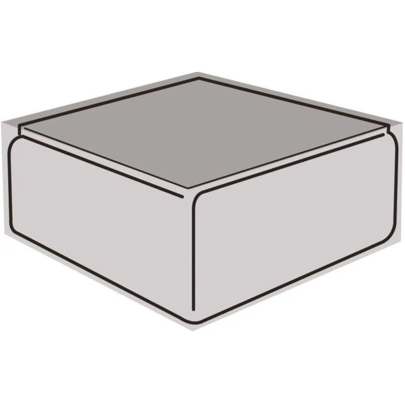 Image of Garland Large Coffee Table Cover Black, 5 Year Warranty W3682