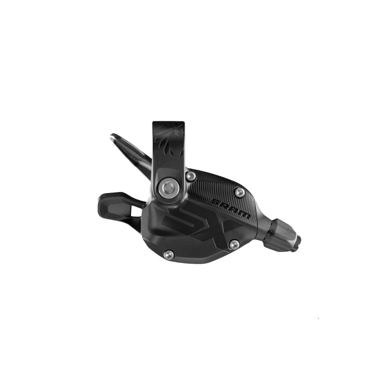 Image of Sram Shifter SX Eagle Trigger 12 Speed Rear With Clamp A1 12 SPEED 12 SPEED BLACK