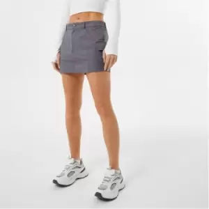 Image of Jack Wills Tech Cargo Mini Skirt - Grey