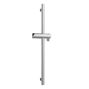 Image of Wickes Shower Riser Rail - Chrome 678mm