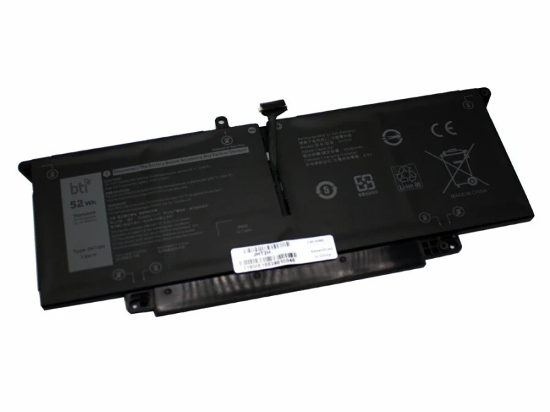 Image of BTI HRGYV compatible 52Wh 4-cell battery for Dell Latitude 7310 7410