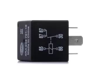 Image of HELLA Relay, main current MERCEDES-BENZ,FIAT,KIA 4RA 933 791-161 1243207,61311243207,04013007 313320134,4339372,7612321,82003697,0K01118811
