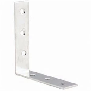 Image of Select Hardware Corner Braces Bright Zinc Plated 25mm 2 Pack