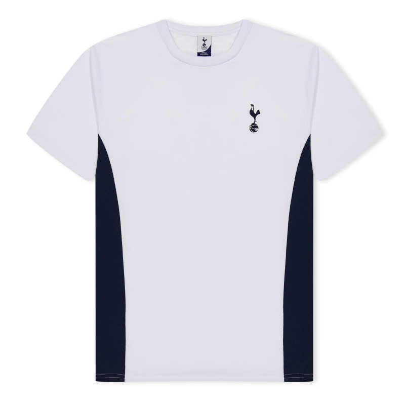Image of Source Lab Lab Tottenham Hotspur FC Poly T-Shirt Junior Boys - White White 7 - 8 Years