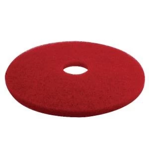 Image of 3M Buffing Floor Pad 430mm Red Pack of 5 2nd RD17