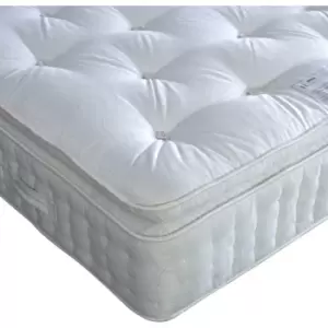 Image of Bedmaster - Signature Pillow Top 2000 Pocket Sprung Natural Mattress Single