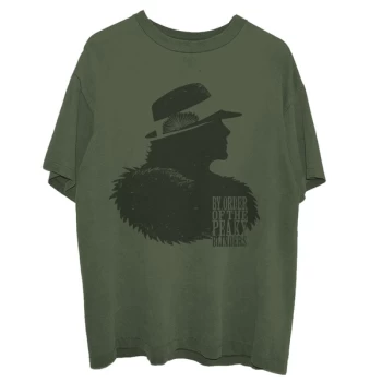 Image of Peaky Blinders - Polly Outline Unisex Medium T-Shirt - Green