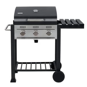 Image of Tepro Toronto Gas 3-Burner BBQ /Silver