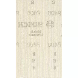 Image of Bosch Expert M480 80mm x 133mm Net Abrasive Sanding Sheets 80mm x 133mm 400g Pack of 10