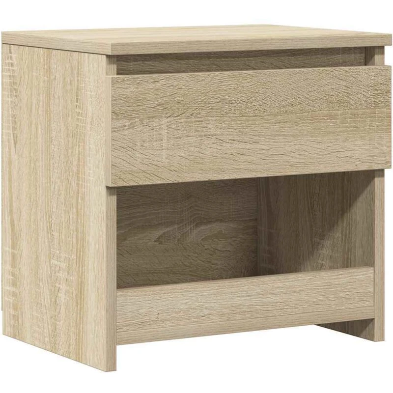 Image of VIDAXL Bedside Cabinet Sonoma Oak 40x30x39cm Engineered Wood Vidaxl 8720286352953