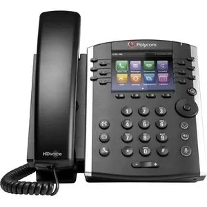 Image of Polycom VVX 411 12 Line Desktop Skype Lync Phone