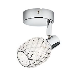 Image of Philips Deltoid Polished Chrome Single Spotlight - G9