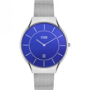 Image of Unisex Storm Reese Lazer Blue Watch