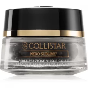 Image of Collistar Nero Sublime Precious Pearls Face and Neck Facial Serum In Capsules 60 pc