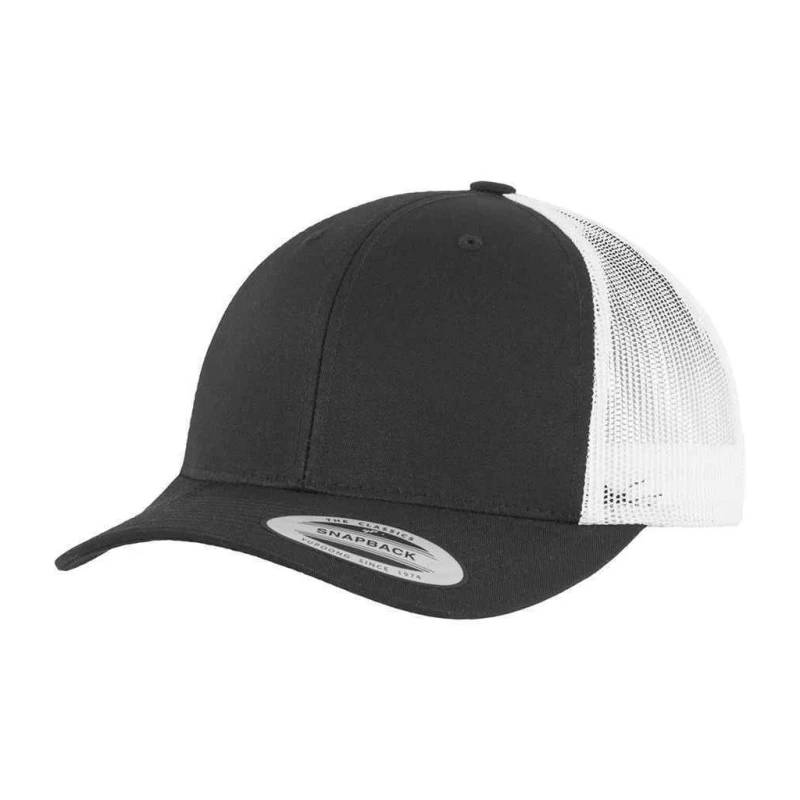 Image of Flexfit Flexfit Men Classics Two Tone Trucker Cap in Black One Size Male 5059958087774