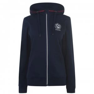 Image of Requisite Zip Hoodie Ladies - Navy