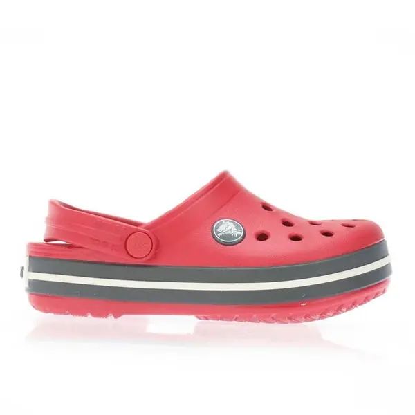 Image of Crocs Kids Crocband Clogs Flat Sandals 6 infant Red 01182208000