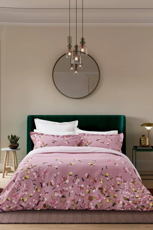 Image of Ted Baker Home Arboretum Duvet Set Duvet Cover Sets Double Pink 99038006030