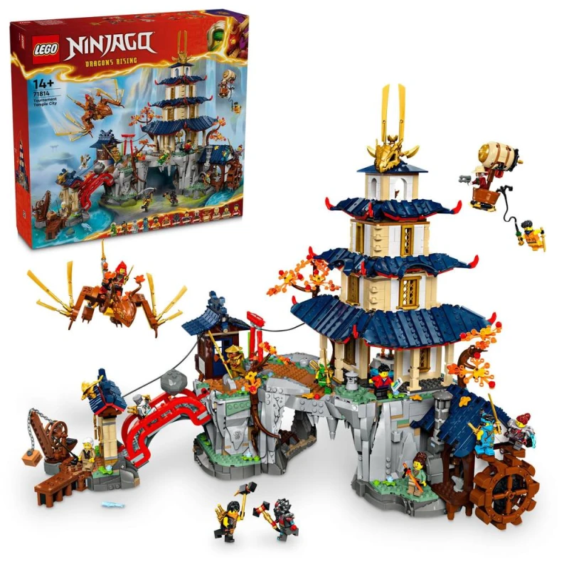 Image of LEGO LEGO 71814 - Ninjago Tournament Temple City - Multi Multi One Size