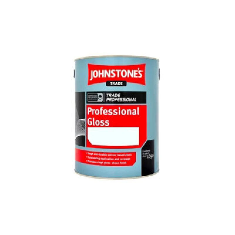 Image of Johnstone's Trade Johnstones Trade Professional Gloss Brilliant White 2.5L