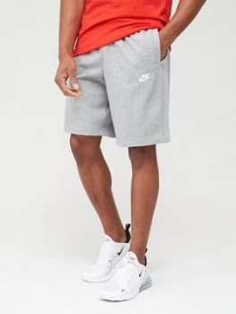 Image of Nike Club Jersey Shorts - Dark Grey