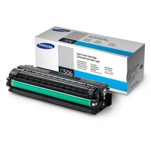 Image of Samsung CLT-C506S/ELS Cyan Laser Toner Ink Cartridge