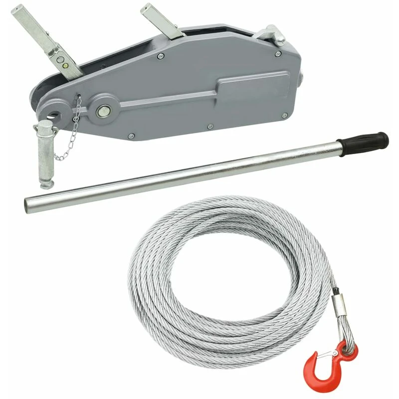 Image of VIDAXL Wire Rope Hoist Winch 800 kg Vidaxl 8720286044810