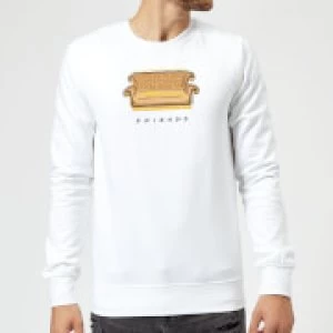 Image of Friends Couch Sweatshirt - White - L