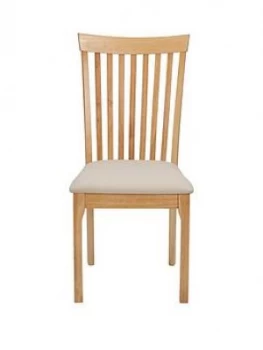 Image of Julian Bowen Pair Of Ibsen Solid Wood Dining Chairs