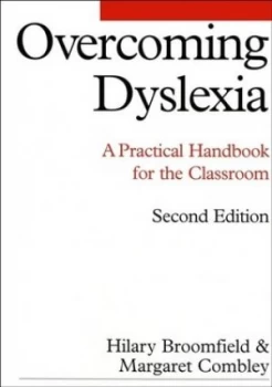 Image of Overcoming Dyslexia by Hilary Broomfield Book