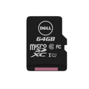 Image of 385-BBKL - 64GB - MicroSDHC - Black