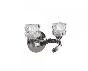 Image of Wall Lamp Switched 2 Light G9 ECO, Polished Chrome