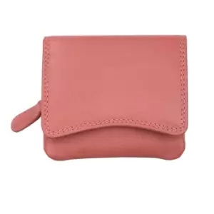 Image of PRIMEHIDE Verona Collection Purse 8 X Card Slot - Dusty Rose