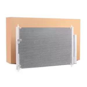 Image of RIDEX Condenser 448C0159 AC Condenser,Condenser, air conditioning TOYOTA,AURIS (NRE15_, ZZE15_, ADE15_, ZRE15_, NDE15_)