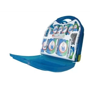 Image of Wallace Cameron Mezzo HS3 First Aid Kit Dispenser for 50 Person Blue