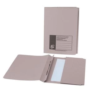 Image of 5 Star Foolscap Flat File With Pocket Recycled Manilla 285gsm Buff Pack of 25