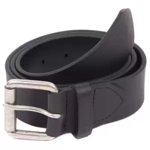 Image of Barbour Mens Allanton Leather Belt Black Large