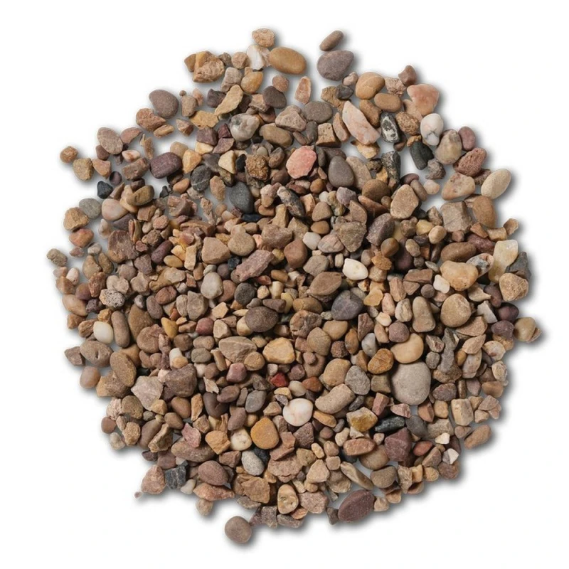 Image of Buttercup Farm 10mm Pea Gravel, Natural Stone, Premium Aggregate Bulk Bag, 850 kilos Multicolor Unisex