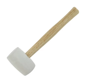 Image of Silverline - 633608 White Rubber Mallet 16oz (454g)